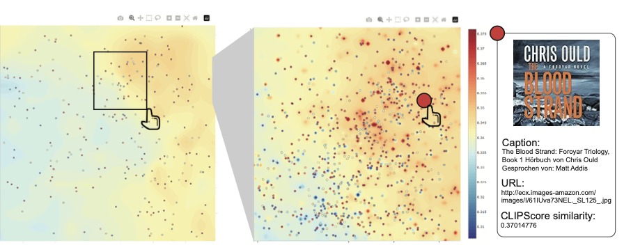 DKMap: Interactive Exploration of Vision-Language Alignment in Multimodal Embeddings via Dynamic Kernel Enhanced Projection